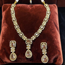 Rajsi Crimson Bloom Necklace Set