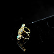 Ruby Surya Kundan Ring