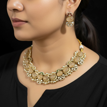 Rajsi Champagne Kundan Choker Set