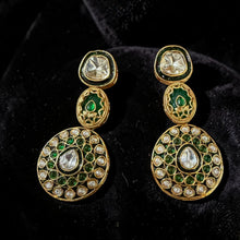 Royal Noor Polki Drop Earrings