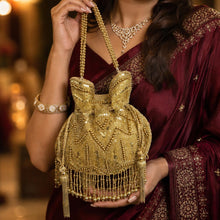 Zareen Luxe Fringe Potli