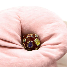 Navratna Meenakari Dome Ring