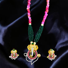 Ganesha Grace Statement Pendant Set