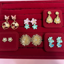 Anti Tarnish Colourful Earrings Gift Pack (6 pieces)