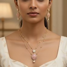 Blush Celeste Layered Pendant Set