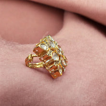 Royal Polki Kundan Statement Ring