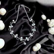 Pearl Cascade American Diamond Set