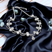 Pearl Cascade American Diamond Set