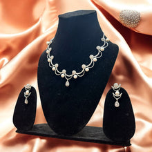 Pearl Cascade American Diamond Set