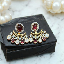 Regal Ruby Radiance Earrings