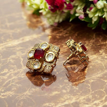 Ruby Majesty Earrings