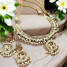 Royal Jadau Pearl Set