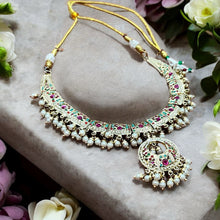 Royal Jadau Pearl Set