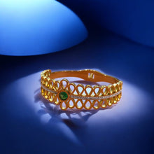 Emerald Lattice Cuff