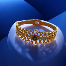 Emerald Lattice Cuff