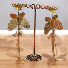 Filigree Butterfly Dangle Earrings