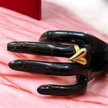 Golden Heart Statement Ring