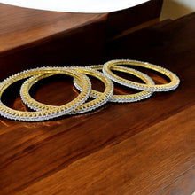 Radiant American Diamond-Cut Bangles