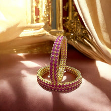 Royal Crimson Elegance Bangles