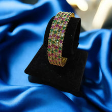 Royal Emerald & Ruby Harmony Bangles