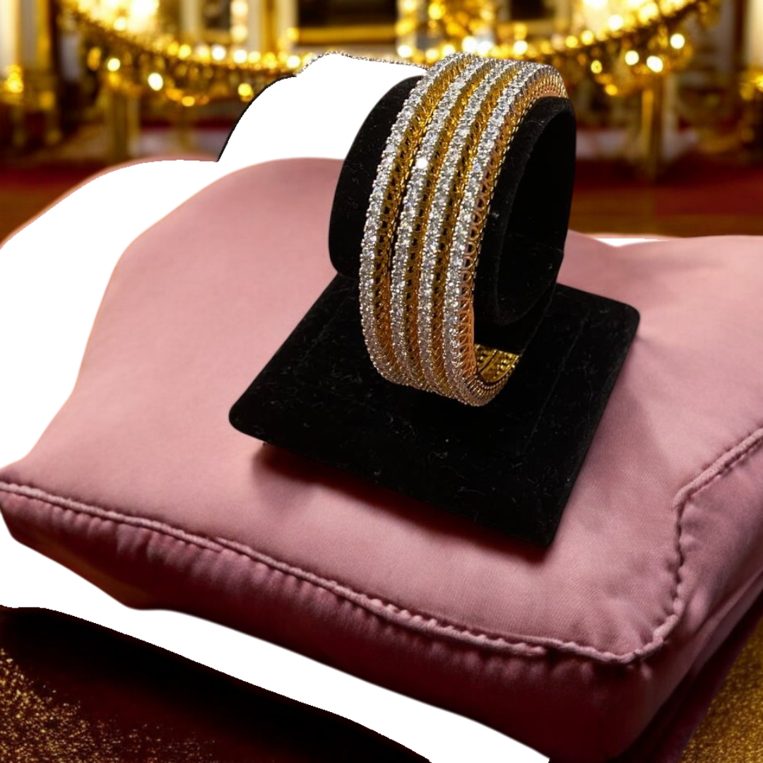 Majestic American Diamond Royale Bangles