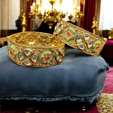 Regal Kundan Heritage Bangles