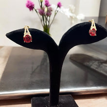 Crimson Romance Paris Studs