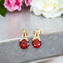 Crimson Romance Paris Studs