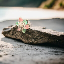 Pastel Blossom American Diamond Ring