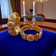 Handcrafted Temple-Style Bangles