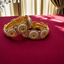 Handcrafted Temple-Style Bangles