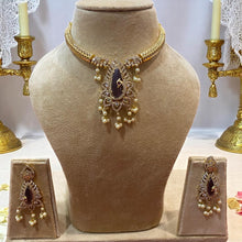 Royal Pearl Drop Necklace Set