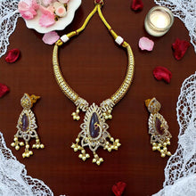 Royal Pearl Drop Necklace Set