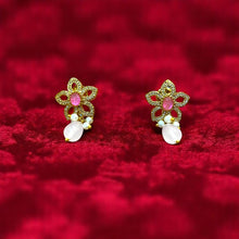 Blush Blossom Beaded Necklace Set