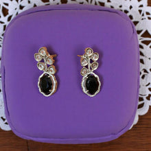 Mystic Black Stone Necklace Set