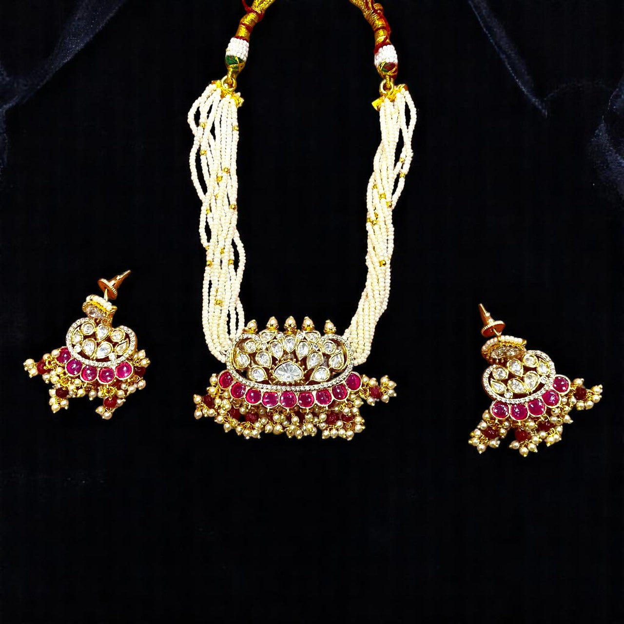 Pearl Royale Ruby Set