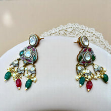 Meenakari Chandbaali Earrings