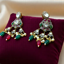 Meenakari Chandbaali Earrings