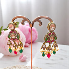 Meenakari Chandbaali Earrings