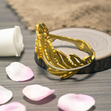 Golden Leaf Elegance Bracelet