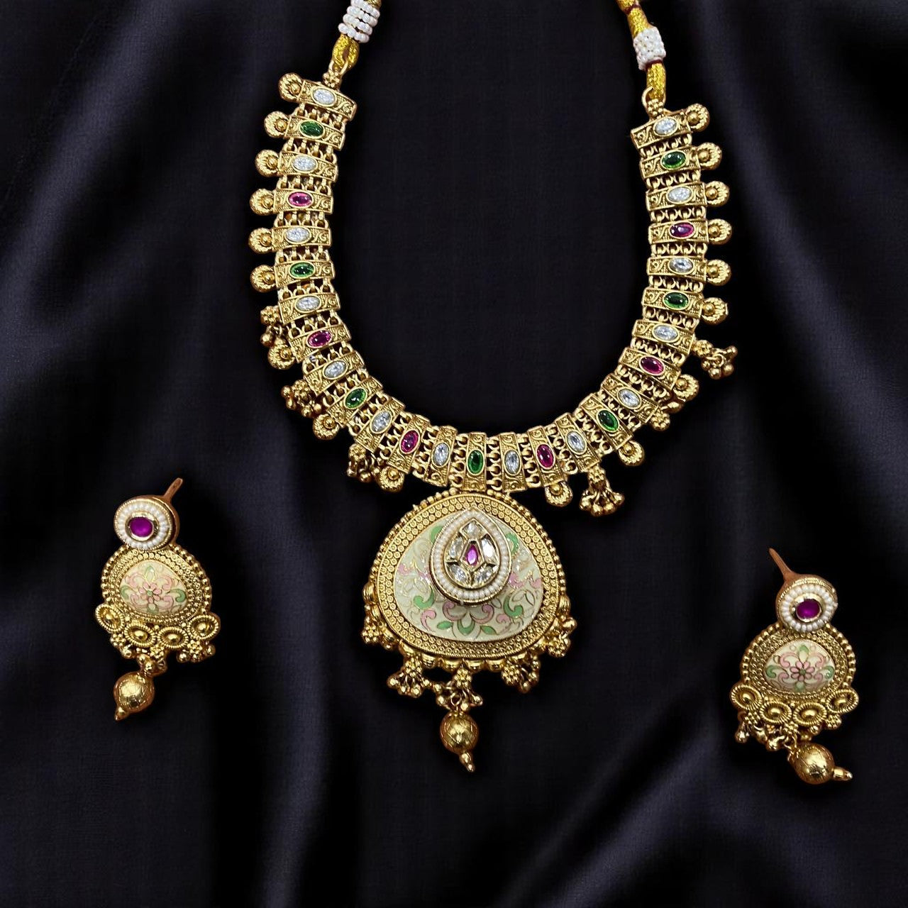 Kundan Meenakari Jewellery