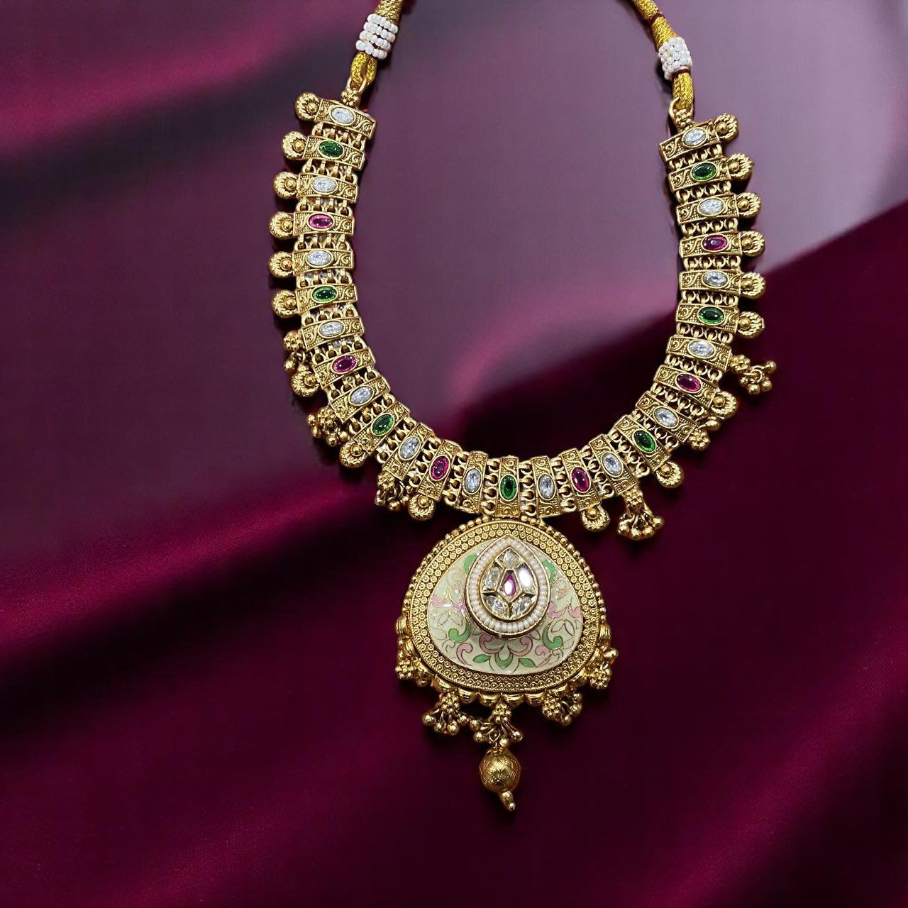 Kundan Meenakari Jewellery