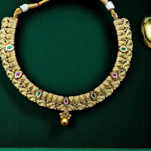 Antique Temple Design Necklace Set