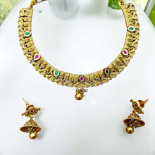 Antique Temple Design Necklace Set