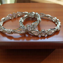Regal Radiance American Diamond Bangles