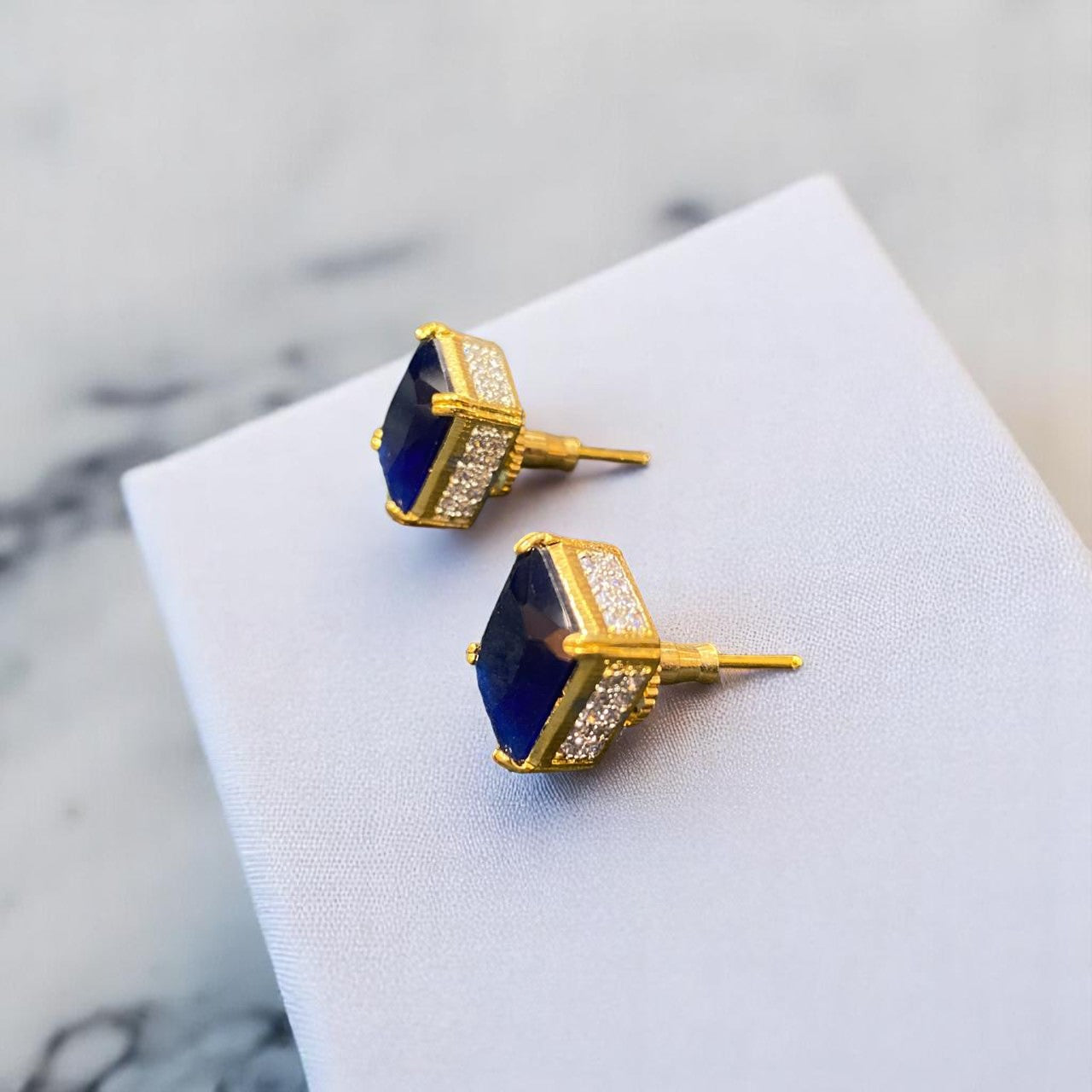 Amethyst Ice Studs