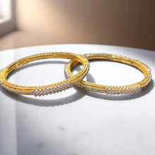 Starlit Grace American Diamond Bangles