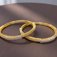 Starlit Grace American Diamond Bangles