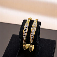 Golden Designer Kada with American Diamond Inlay