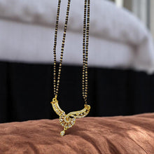 Graceful Floral CZ Mangalsutra Set